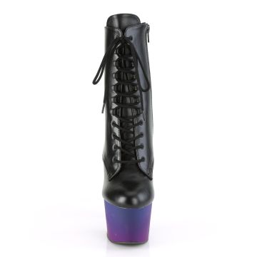 Pole dance kozačky na platformě Pleaser ADO1020BP/BPU/BLU-PP | ADORE-1020BP Pleaser - zepředu