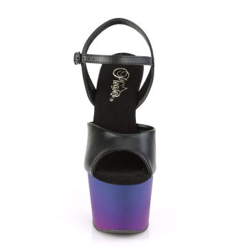 Boty na podpatku a platformě ADO709BP/BPU/BLU-PP | ADORE-709BP Pleaser - zepředu