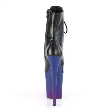 Taneční pole dance kozačky FLAM1020BP/BPU/BL-PP | FLAMINGO-1020BP Pleaser - zezadu