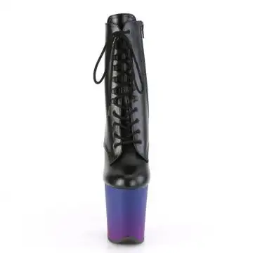Taneční pole dance kozačky FLAM1020BP/BPU/BL-PP | FLAMINGO-1020BP Pleaser - zepředu