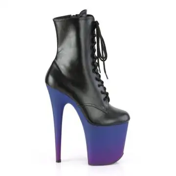 Taneční pole dance kozačky FLAM1020BP/BPU/BL-PP | FLAMINGO-1020BP Pleaser - z vnějšku