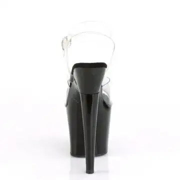 Sexy boty na vysokém podpatku a platformě LOVEHN708/C/B | LOVETHORN-708 Pleaser - zezadu