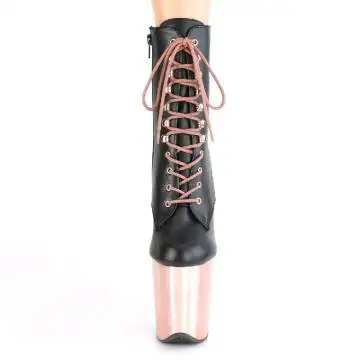 Taneční kozačky FLAM1020/BPU/ROGLDCH | FLAMINGO-1020 Pleaser - zepředu