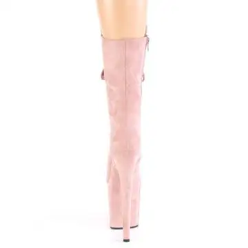 Pole dance růžové kozačky FLAM1050FS/BHFS/M | FLAMINGO-1050FS Pleaser - zezadu