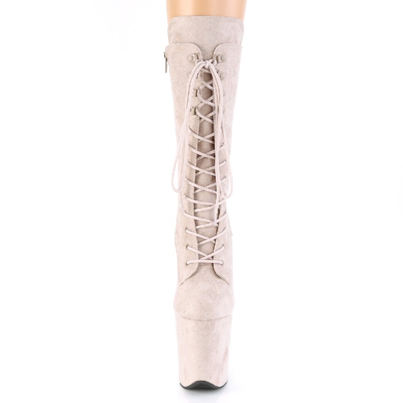 Tělové taneční kozačky FLAM1050FS/NDFS/M | FLAMINGO-1050FS Pleaser - zepředu