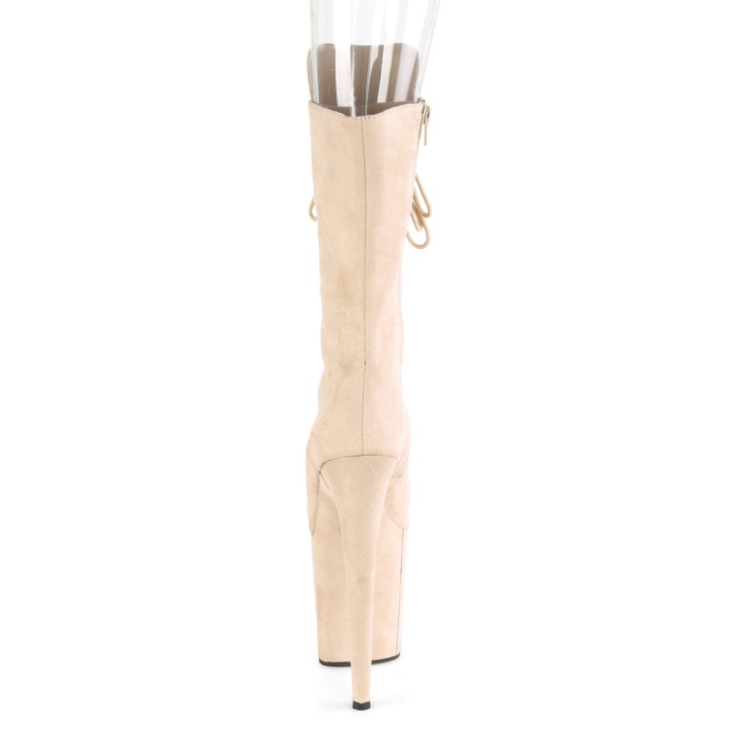 FLAM1051FS/BEFS/M tělové pole dance taneční kozačky | FLAMINGO-1051FS Pleaser - zezadu