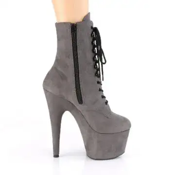 Šedé pole dance kozačky ADO1020FS/GYFS/M | ADORE-1020FS Pleaser - z vnějšku