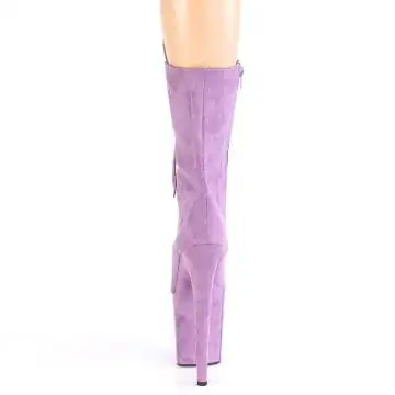 Fialové taneční kozačky FLAM1050FS/LLFS/M | FLAMINGO-1050FS Pleaser - zezadu