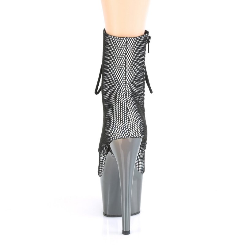 ADORE-1020HFN ADO1020HFN/SHG/PWCH go-go kozačky | ADORE-1020HFN Pleaser - zezadu