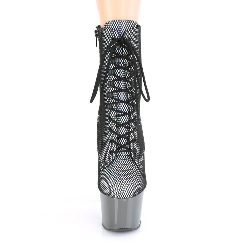 ADORE-1020HFN ADO1020HFN/SHG/PWCH go-go kozačky | ADORE-1020HFN Pleaser - zepředu