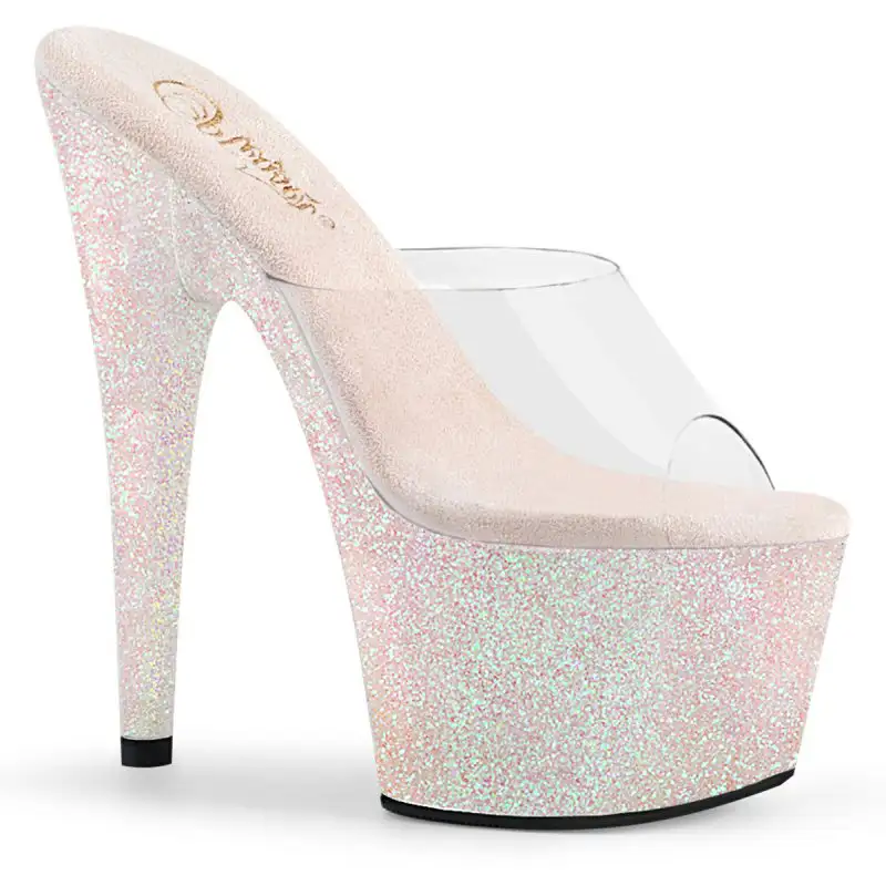 Růžové luxusní go-go pantofle Pleaser ADO701HMG/C/OPG Růžové luxusní go-go pantofle Pleaser ADO701HMG/C/OPG