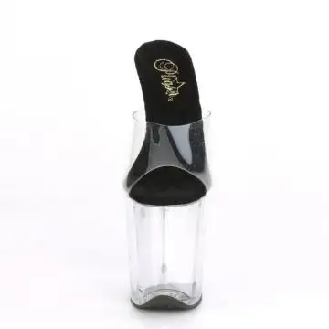 Sexy pantofle Pleaser FLAM801/C-B/C | FLAMINGO-801 Pleaser - zepředu