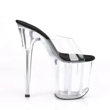 Sexy pantofle Pleaser FLAM801/C-B/C | FLAMINGO-801 Pleaser - z vnějšku
