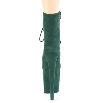 Zelené taneční kozačky FLAM1020FS/EMGFS/M | FLAMINGO-1020FS Pleaser - zezadu