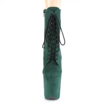 Zelené taneční kozačky FLAM1020FS/EMGFS/M | FLAMINGO-1020FS Pleaser - zepředu