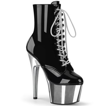 ADO1020/B/SCH kotníčkové taneční kozačky | ADORE-1020 Pleaser ADO1020/B/SCH kotníčkové taneční kozačky | ADORE-1020 Pleaser