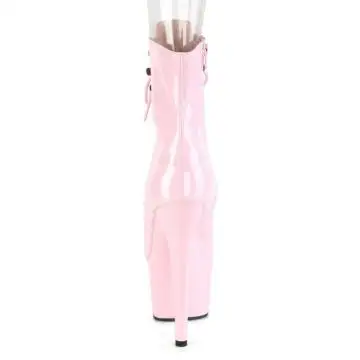 ADO1021/BP/M růžové go-go kozačky | ADORE-1021 Pleaser - zezadu