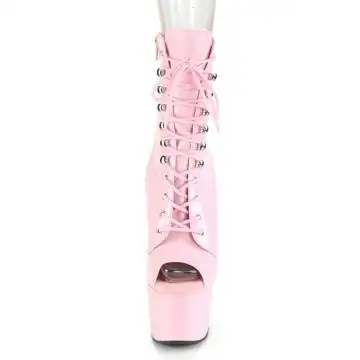 ADO1021/BP/M růžové go-go kozačky | ADORE-1021 Pleaser - zepředu