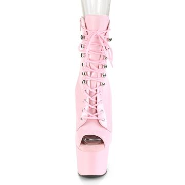 ADO1021/BP/M růžové go-go kozačky | ADORE-1021 Pleaser - zepředu