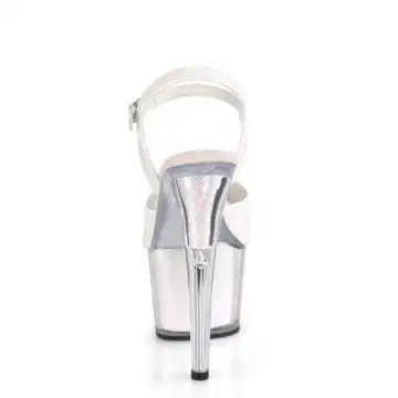 Růžové sandály na pole dance Pleaser ADO710G/OPG/M | ADORE-710G Pleaser - zezadu