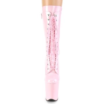 Růžové kozačky FLAM1050/BP/M | FLAMINGO-1050 Pleaser - zepředu
