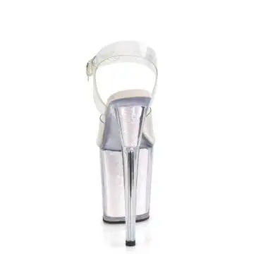 Taneční sandály na extra podpatku FLAM808G/C/OPG | FLAMINGO-808G Pleaser - zezadu