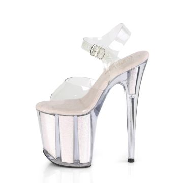 Taneční sandály na extra podpatku FLAM808G/C/OPG | FLAMINGO-808G Pleaser - z vnitřku Taneční sandály na extra podpatku FLAM808G/C/OPG | FLAMINGO-808G Pleaser - z vnitřku