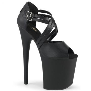 Sandály na go-go dance | FLAMINGO-865 FLAM865/BPU/M Pleaser sexy boty