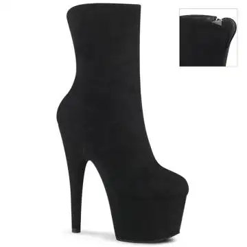 Černé kozačky nad kotníky Pleaser ADO1042/BFS/M | ADORE-1042 Pleaser