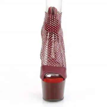 Rudé sexy boty ADO765RM/BYFS-MS/M | ADORE-765RM Pleaser - zepředu