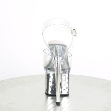 LED svítící sandály Pleaser DISCOLT708STAR/C/SCH | DISCOLITE-708STAR - zezadu