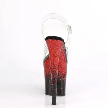 Gogo sexy boty FLAM808SS/C-B-RG | FLAMINGO-808SS Pleaser - zezadu