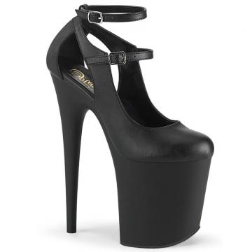 FLAMINGO-850 | FLAM850/BPU/M Černé sexy boty Pleaser