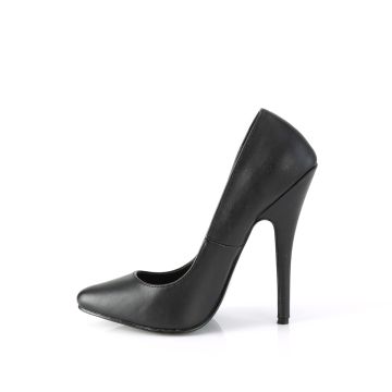 Černé matné erotické lodičky DOM420/BPU | DOMINA-420 Devious - z vnitřku Černé matné erotické lodičky DOM420/BPU | DOMINA-420 Devious - z vnitřku