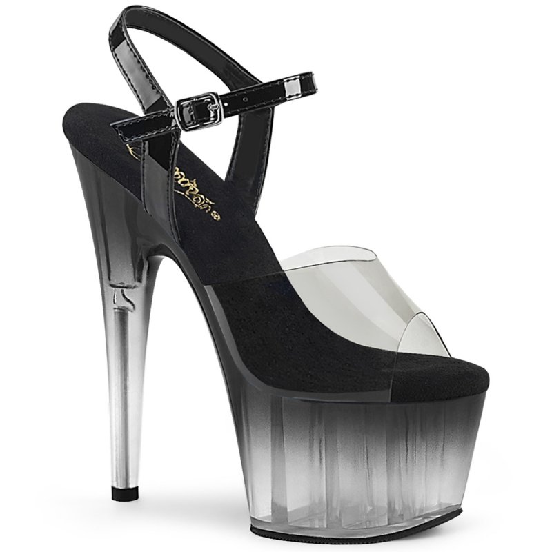 ADO708T-2/SK-BPT/B-C Taneční sexy boty | ADORE-708T-2 Pleaser