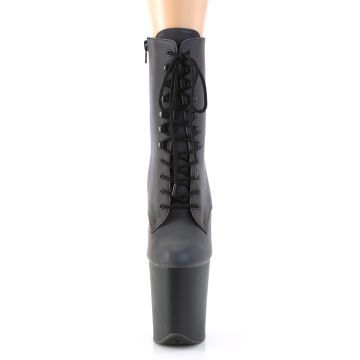 Sexy svítící taneční kozačky FLAM1020REFL/GRNMC/B Pleaser | FLAMINGO-1020REFL Pleaser - zepředu Sexy svítící taneční kozačky FLAM1020REFL/GRNMC/B Pleaser | FLAMINGO-1020REFL Pleaser - zepředu