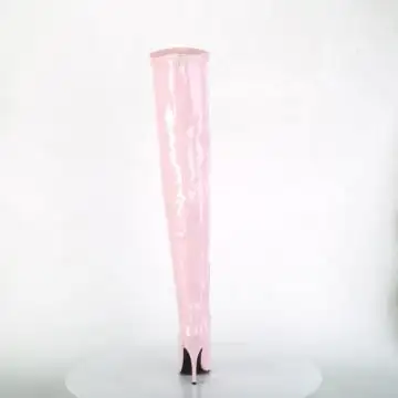SED3000/BP světle růžové kozačky | SEDUCE-3000 Pleaser - zezadu