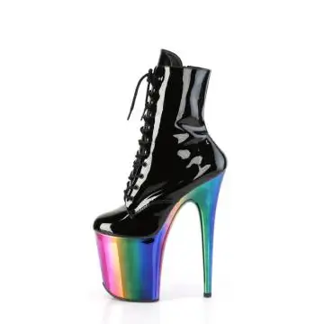 Taneční kozačky Pleaser FLAM1020RC/B/RBOWCH | FLAMINGO-1020RC Pleaser - z vnitřku
