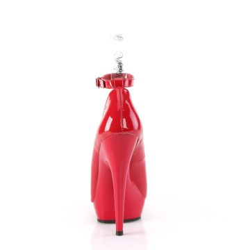 Červené erotické lodičky na vysokém podpatku SUL686/R/M | SULTRY-686 Fabulicious - zezadu Červené erotické lodičky na vysokém podpatku SUL686/R/M | SULTRY-686 Fabulicious - zezadu