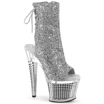 SPECTATOR-1018G SPEC1018G/SG/C-SCH kozačky Pleaser | SPECTATOR-1018G Pleaser