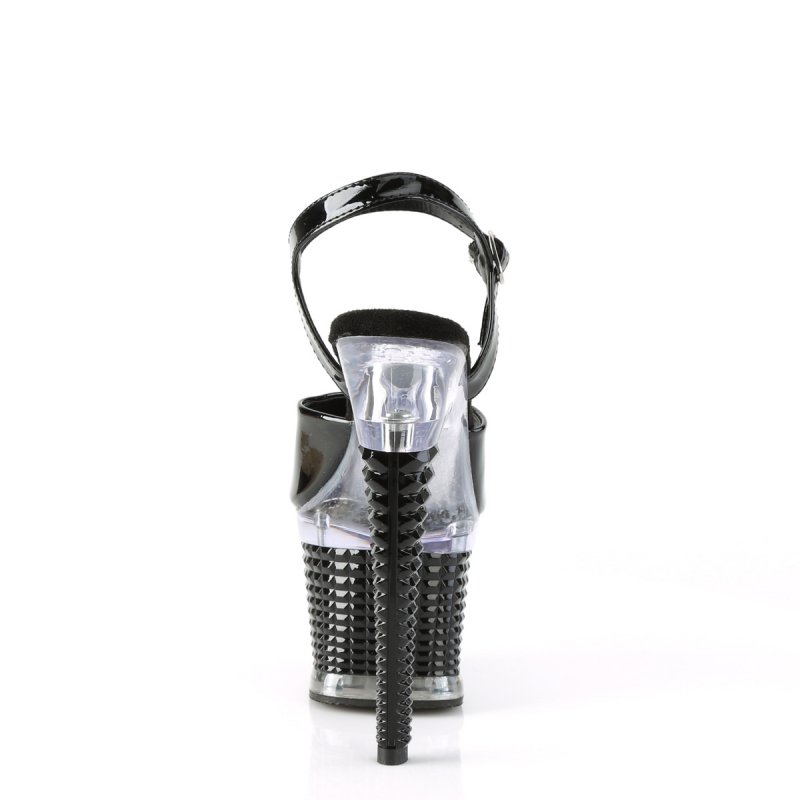 SPECTATOR-709 SPEC709/B/C-B Sexy boty Pleaser | SPECTATOR-709 Pleaser - zezadu