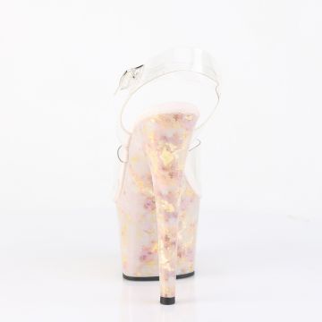 Taneční sandály na platformě Pleaser ADO708MB/C/BH-G | ADORE-708MB Pleaser - zezadu