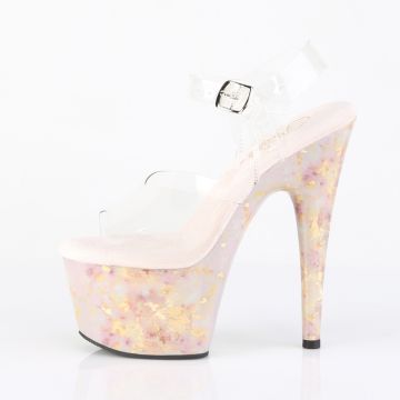 Taneční sandály na platformě Pleaser ADO708MB/C/BH-G | ADORE-708MB - z vnitřku