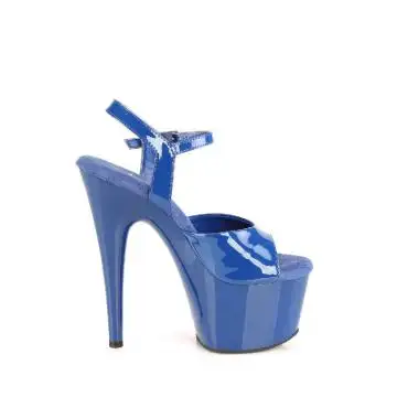 Modré sexy boty ADO709/RYBL/M | ADORE-709 Pleaser - z vnějšku