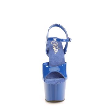 Modré sexy boty ADO709/RYBL/M | ADORE-709 Pleaser - zepředu