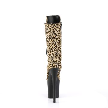 Leopard taneční kozačky Pleaser FLAM1050LP/LPPY/B | FLAMINGO-1050LP - zezadu