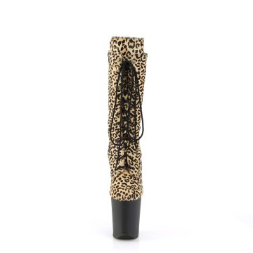 Leopard taneční kozačky Pleaser FLAM1050LP/LPPY/B | FLAMINGO-1050LP - zepředu