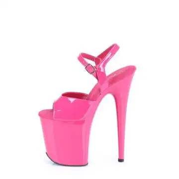 Růžové sexy boty FLAM809/HP/M | FLAMINGO-809 Pleaser - z vnitřku