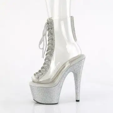 Luxusní go-go boty BEJ1016C-2-7/C/SRS Pleaser | BEJEWELED-1016C-2-7 Pleaser - z vnitřku