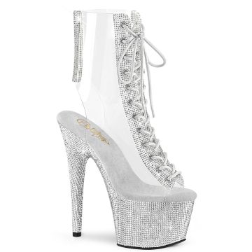 BEJEWELED-1016C-2-7 | Luxusní go-go boty BEJ1016C-2-7/C/SRS Pleaser